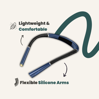 Flexible Neck Book Light - Rechargeable